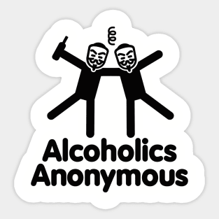 Alcoholics Anonymous AA Sticker